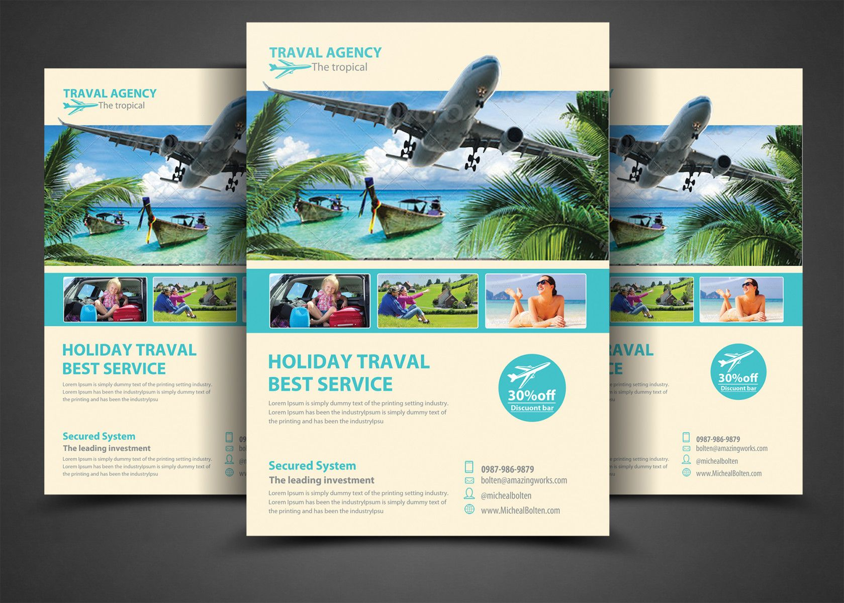 15+ Travel & Tourism Flyer Psd Templates | Tourism Flyers Pertaining To Travel And Tourism Brochure Templates Free