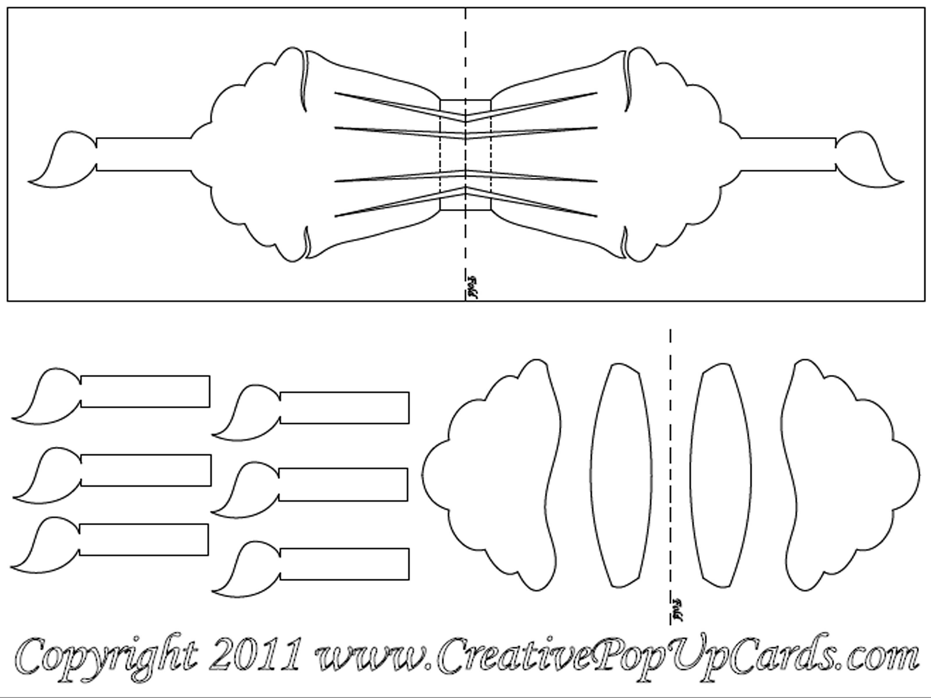 16 Free Printable Pop Up Card Templates | Pitsketchfest In Printable Pop Up Card Templates Free