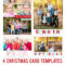 17 Holiday Card Photoshop Templates Free Images – Free Pertaining To Christmas Photo Card Templates Photoshop