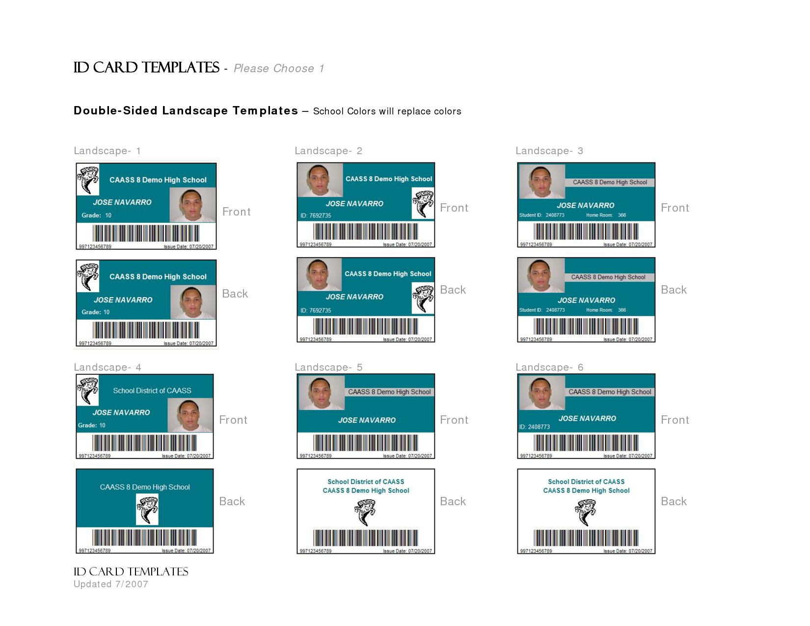 17 Id Badge Template Images – Id Badge Template Microsoft Inside Id Card Template Word Free