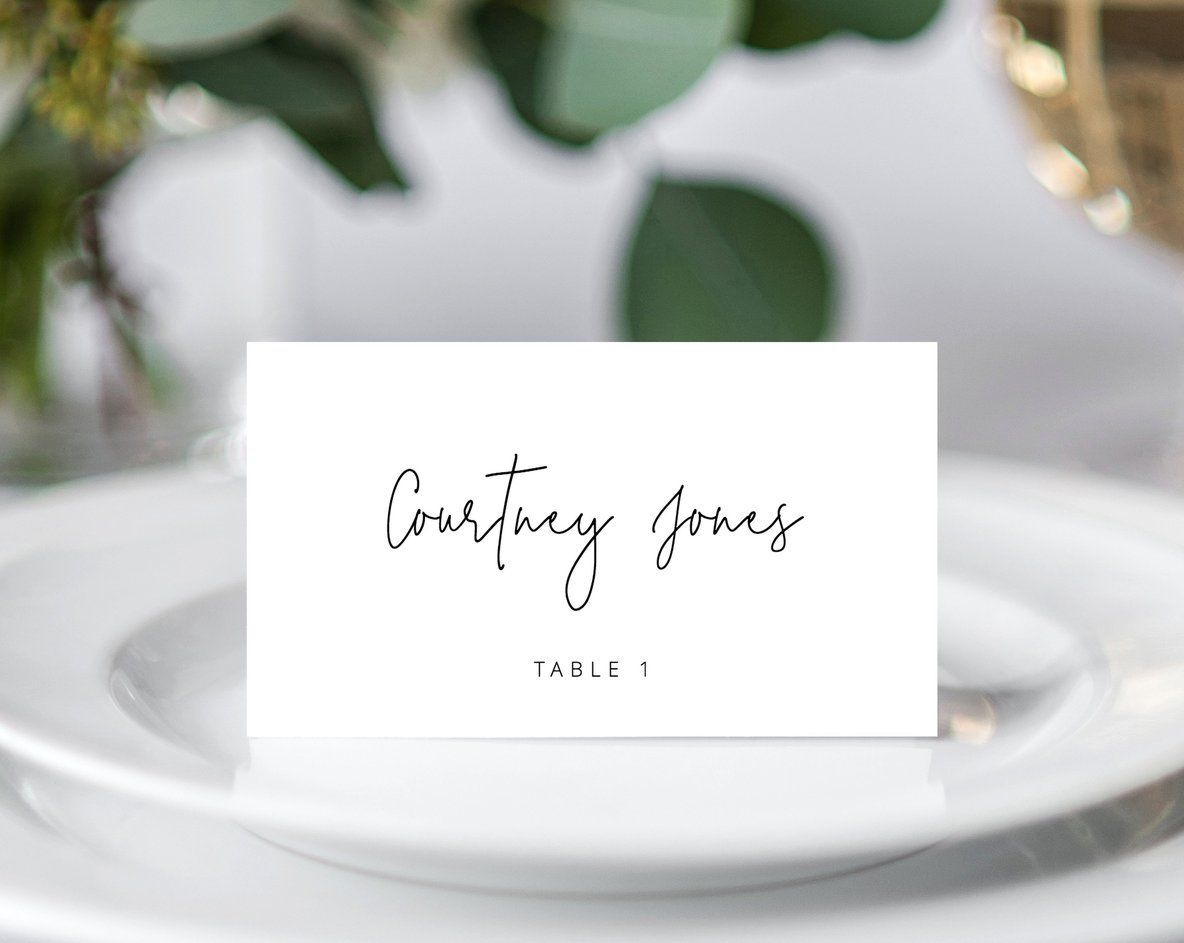 18 Astonishing For How To Make Place Cards For Wedding Pic Intended For Amscan Templates Place Cards