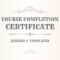 19+ Course Completion Certificate Designs & Templates – Psd Throughout Indesign Certificate Template