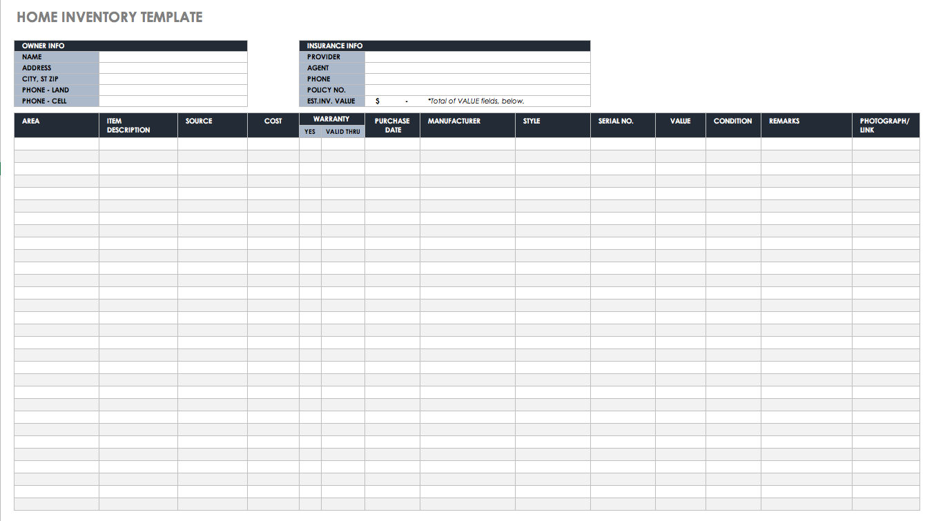 19+ Excel Inventory Template – Google Sheets Free Download 2019 In Stock Report Template Excel