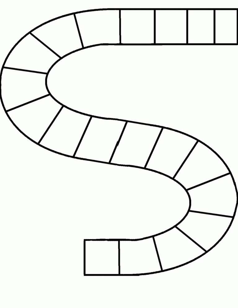 19 Images Of Candyland Path Printable Template Netpei in Blank