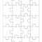 19 Printable Puzzle Piece Templates ᐅ Template Lab In Blank Jigsaw Piece Template