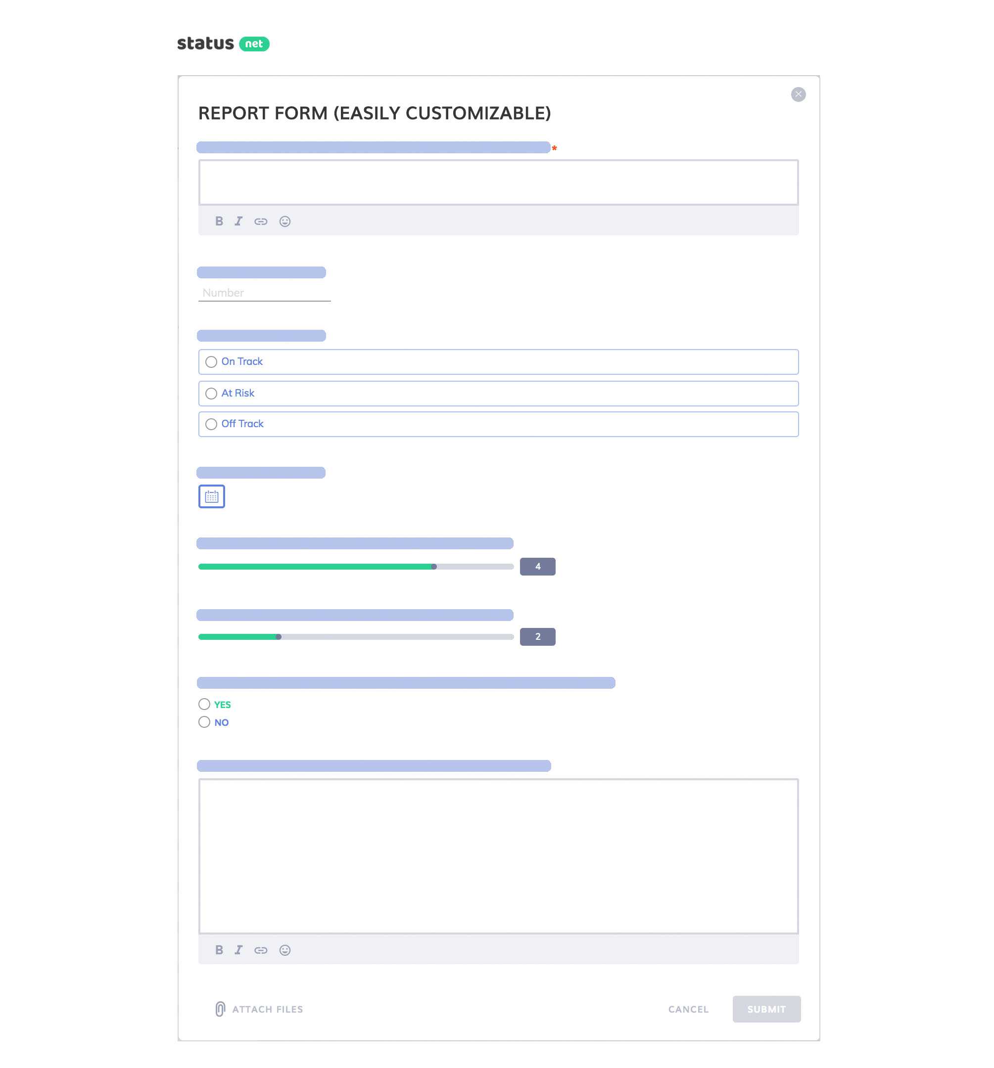 2 Easy Quarterly Progress Report Templates | Free Download Inside Quarterly Status Report Template