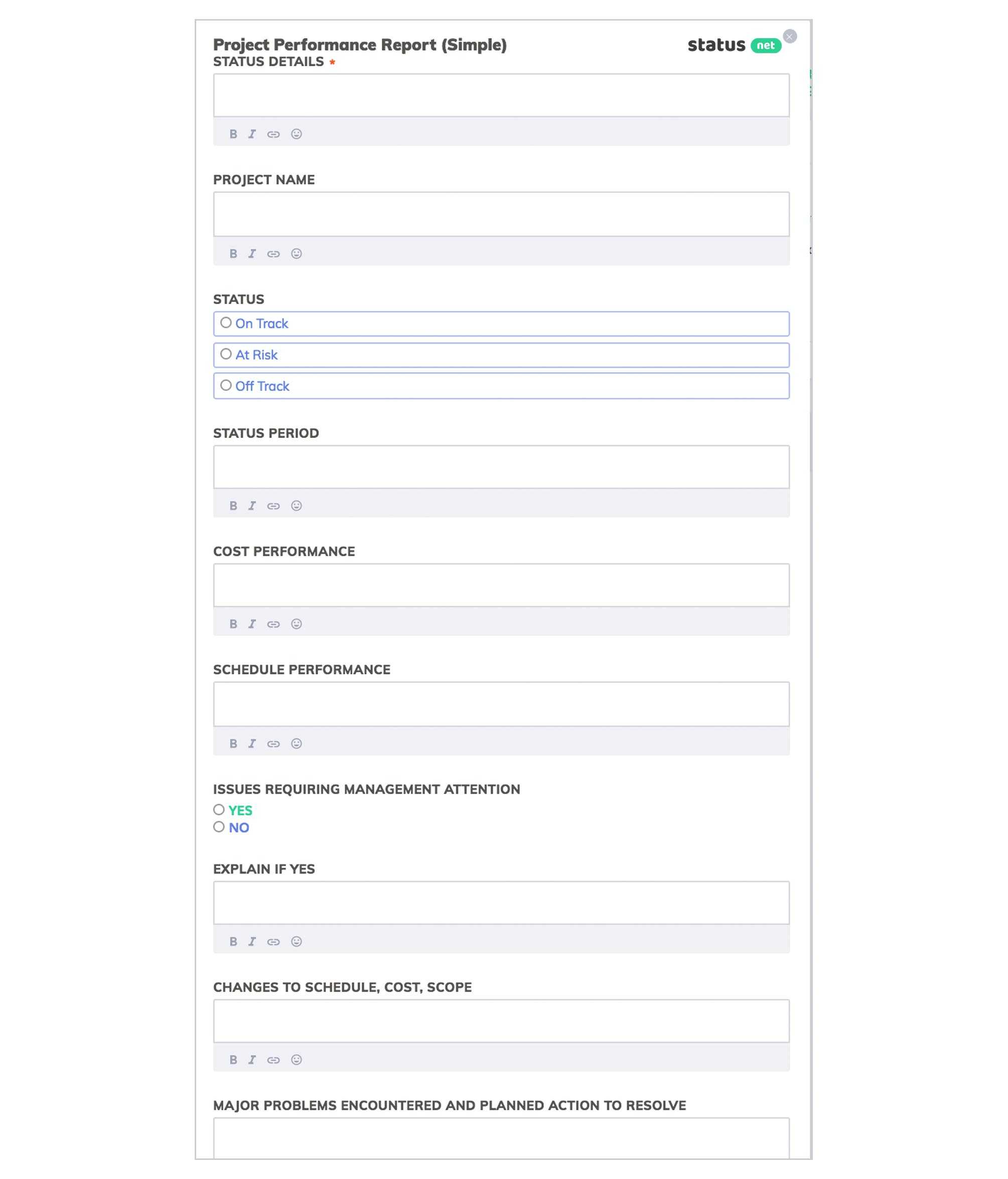 2 Must Have Project Management Report Templates | Free Download Throughout Project Manager Status Report Template