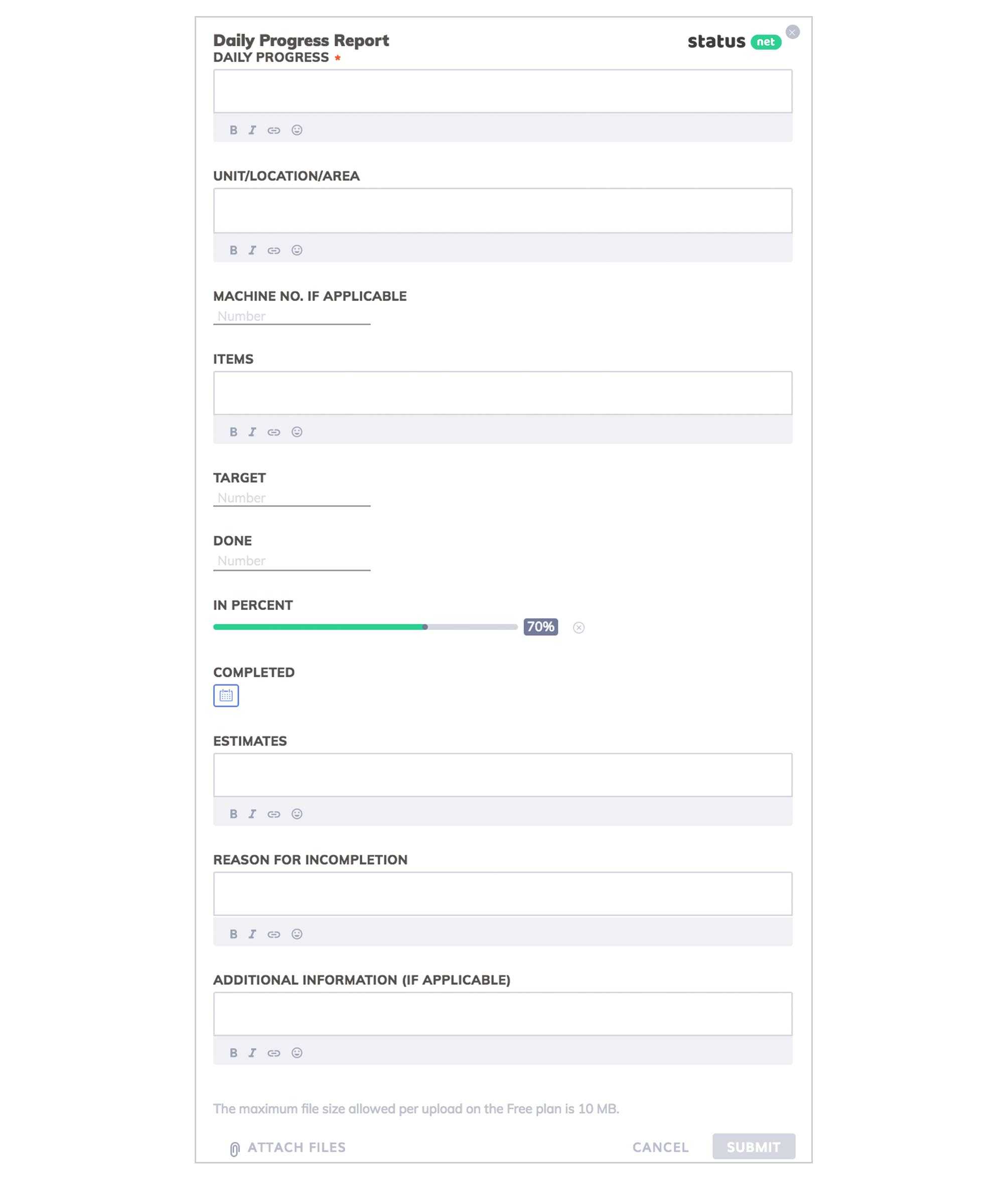 2 Smart Daily Progress Report Templates | Free Download Inside Superintendent Daily Report Template