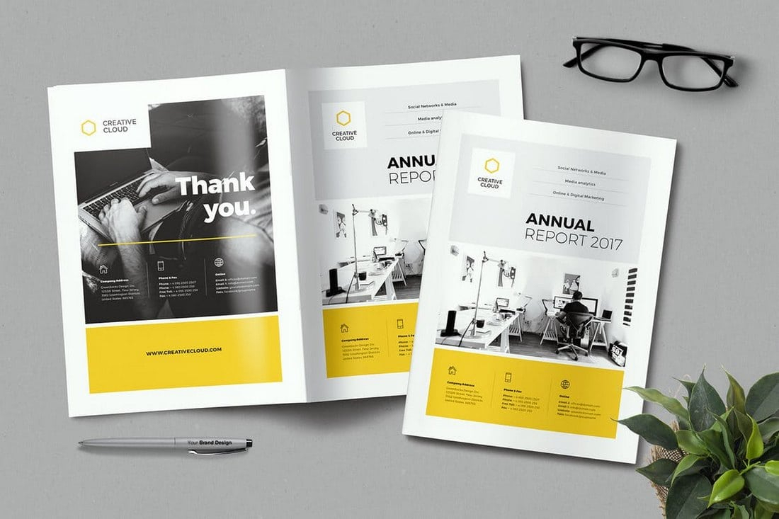 20+ Annual Report Templates (Word & Indesign) 2018 Inside Annual Report Template Word