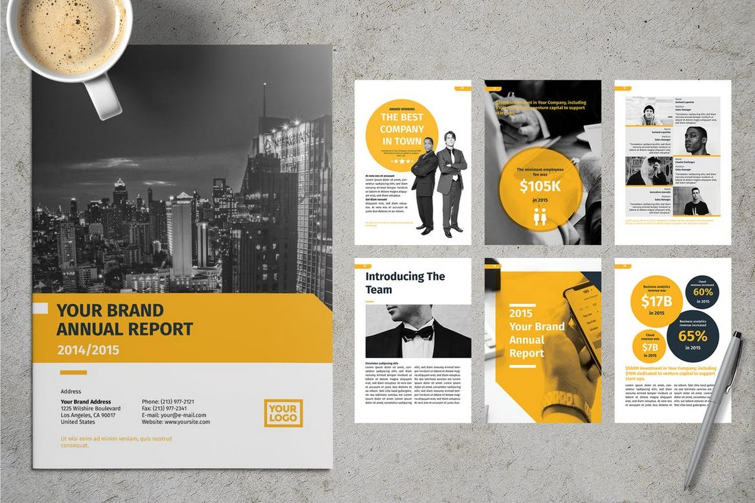 20+ Annual Report Templates (Word & Indesign) 2019 Inside Annual Report Template Word