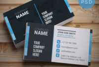 20+ Free Business Card Templates Psd - Download Psd pertaining to Free Personal Business Card Templates