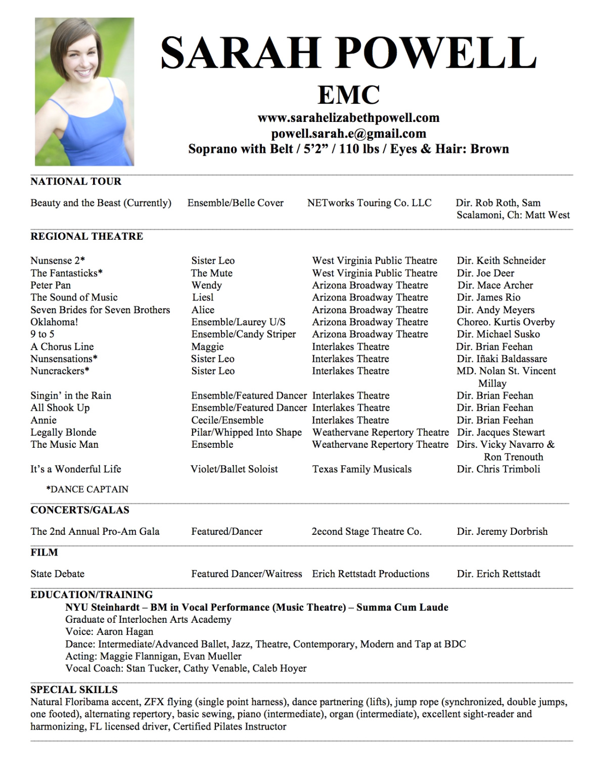 20 Gallery Ideas Of High School Theatre Resume Template In Theatrical Resume Template Word
