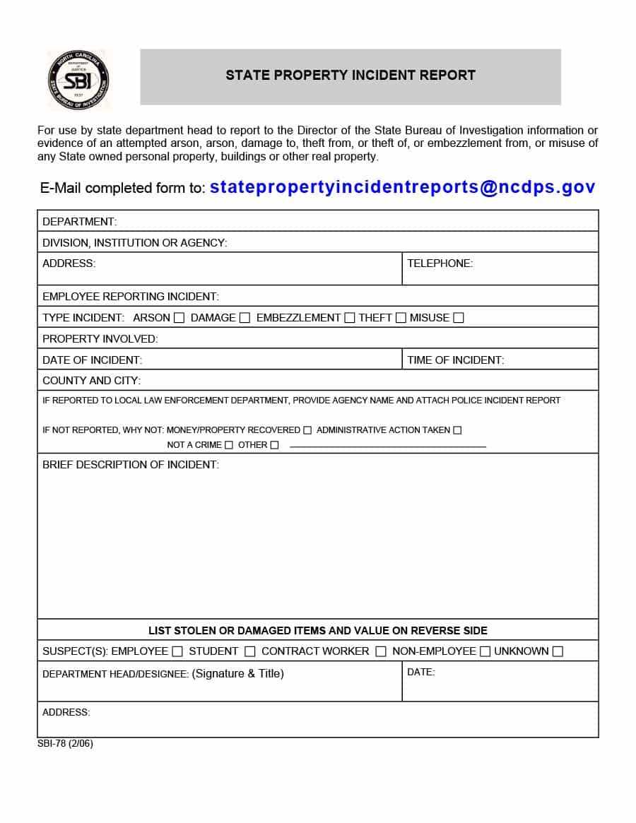 20+ Police Report Template & Examples [Fake / Real] ᐅ Intended For Police Incident Report Template