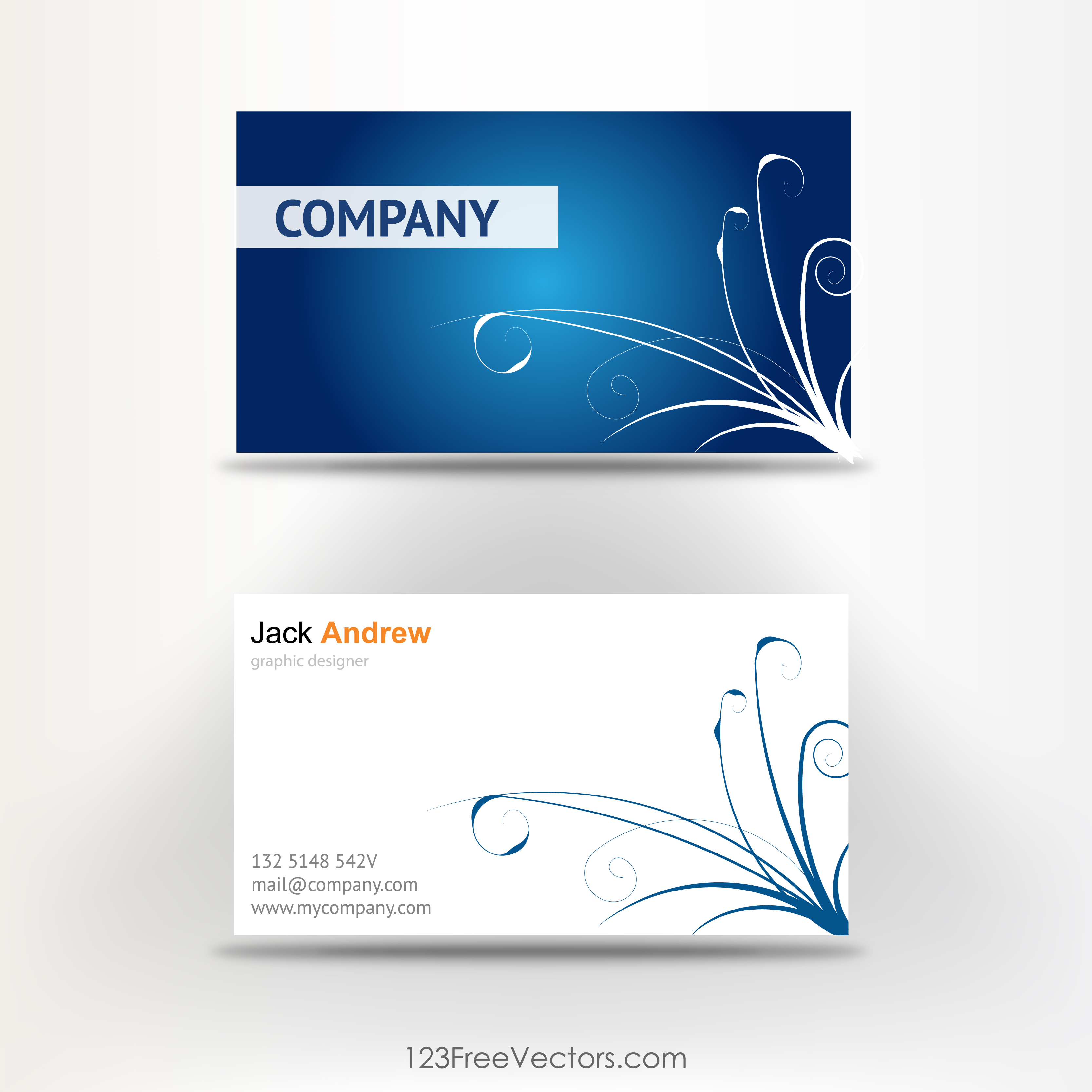200+ Business Card Template Vectors | Download Free Vector Inside Visiting Card Illustrator Templates Download