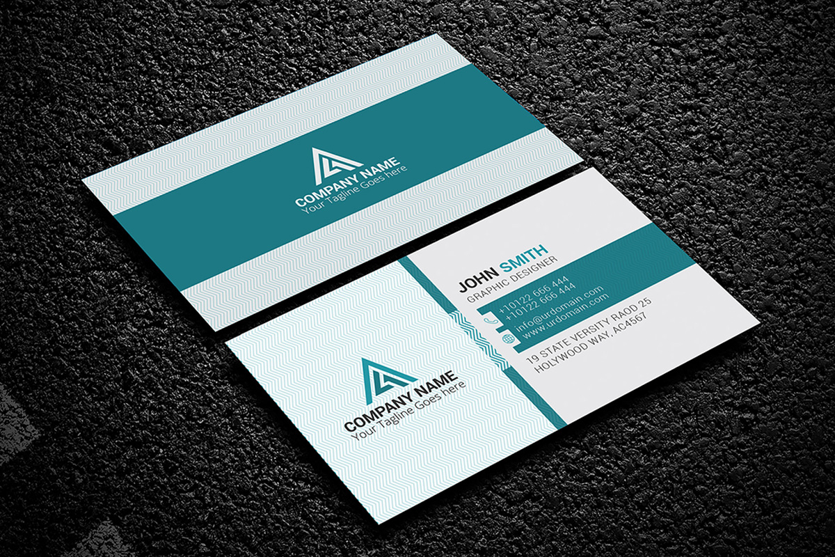 200 Free Business Cards Psd Templates – Creativetacos For Name Card Template Psd Free Download