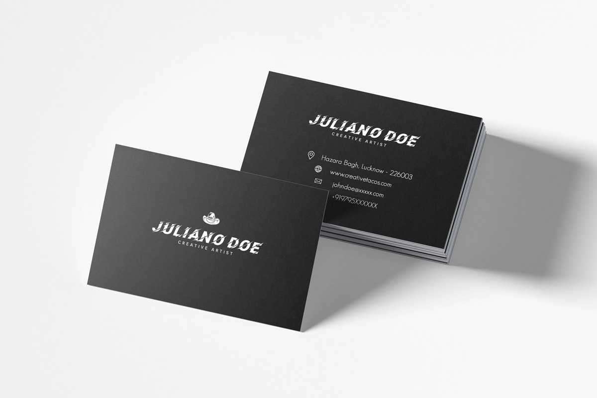 200 Free Business Cards Psd Templates – Creativetacos For Psd Visiting Card Templates