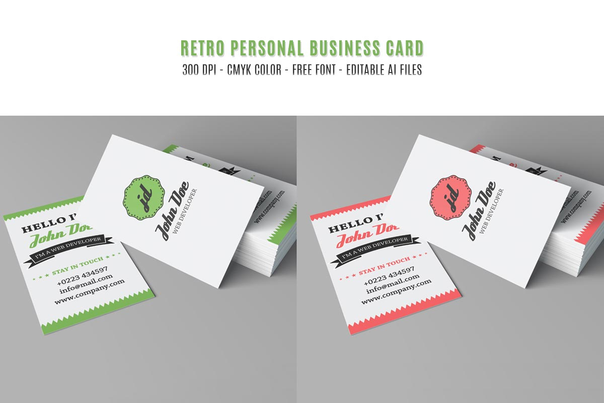 200 Free Business Cards Psd Templates – Creativetacos Throughout Free Personal Business Card Templates