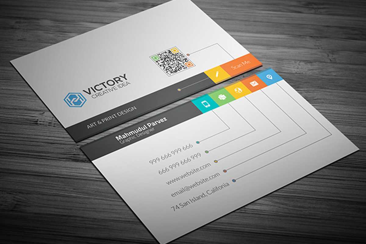 200 Free Business Cards Psd Templates – Creativetacos With Name Card Template Psd Free Download