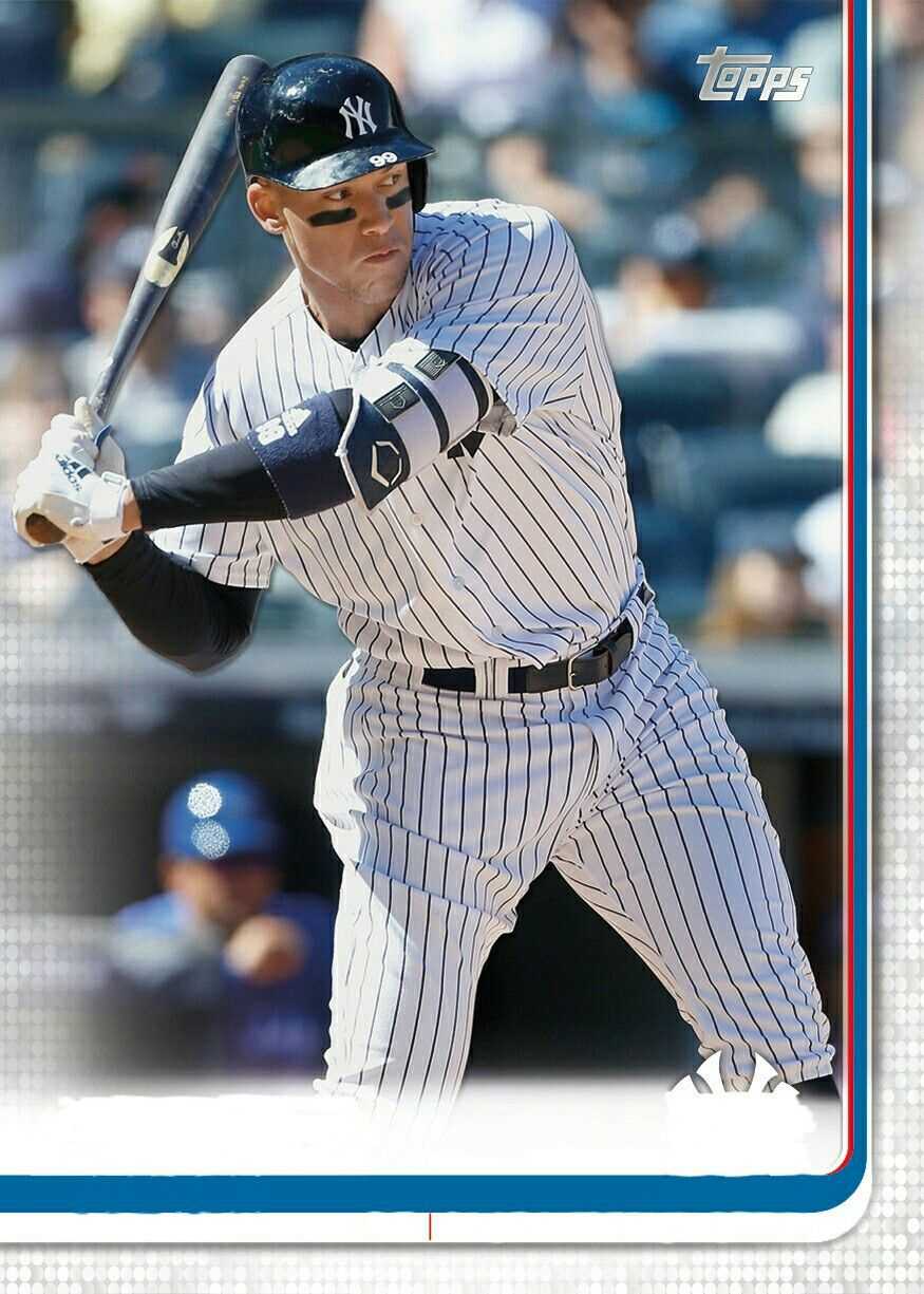 2019 Topps Baseball Template | Custom Baseball Cards Inside Custom Baseball Cards Template