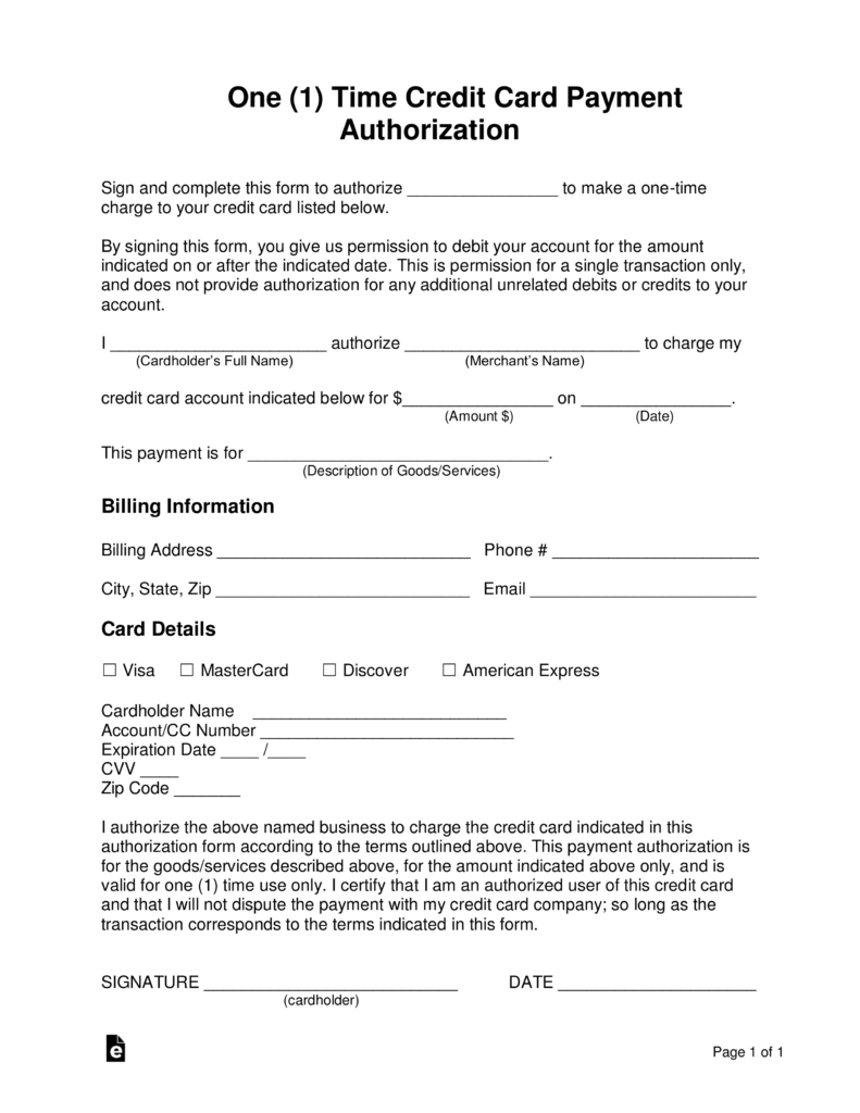 21+ Credit Card Authorization Form Template Pdf Fillable 2019!! Inside Credit Card Billing Authorization Form Template