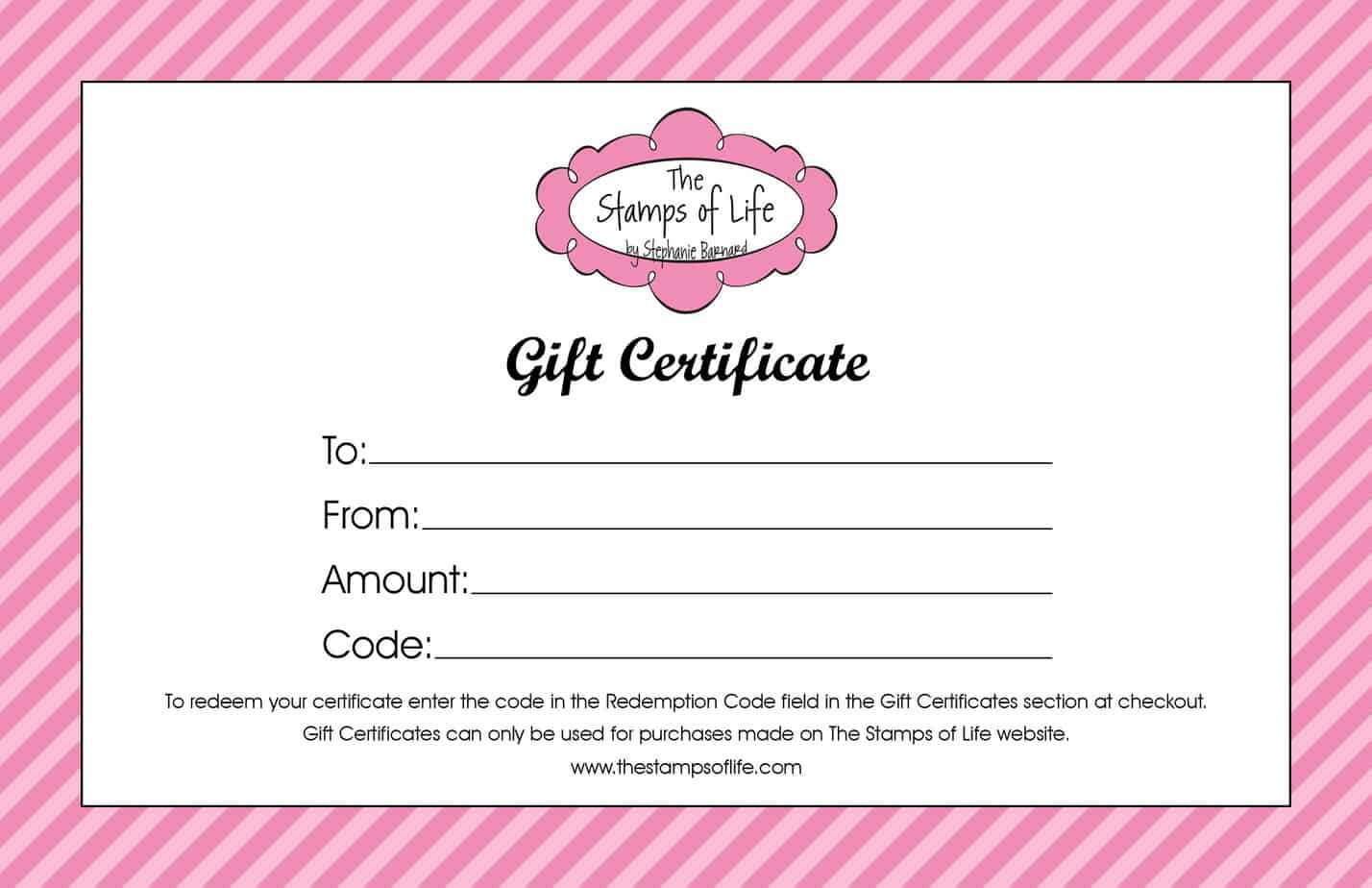 21+ Free Free Gift Certificate Templates – Word Excel Formats With Regard To Custom Gift Certificate Template