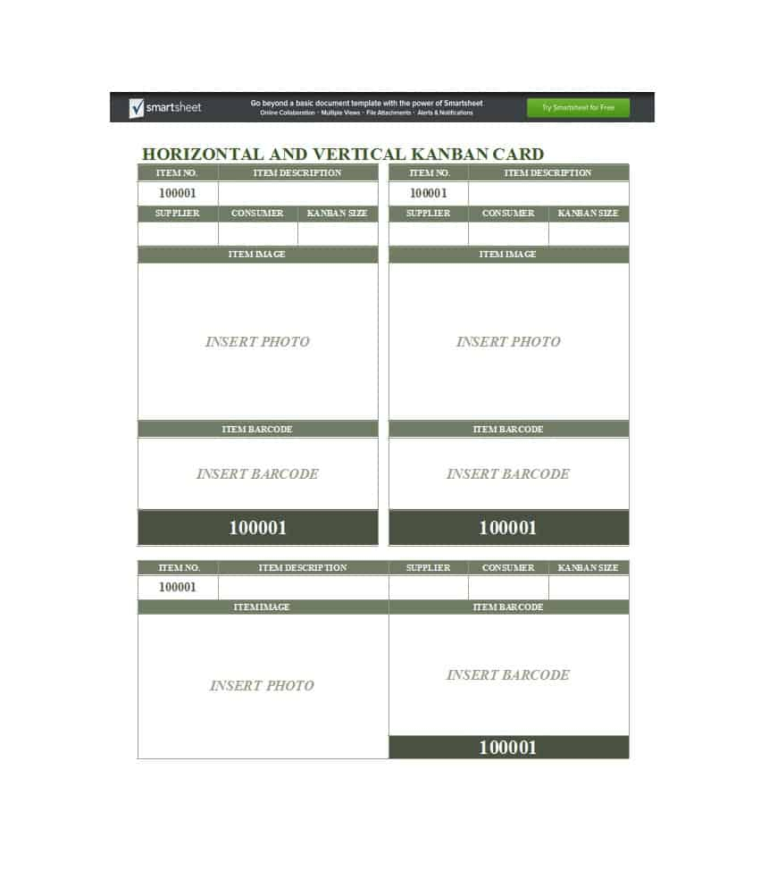 25 Printable Kanban Card Templates (& How To Use Them) ᐅ For Kanban Card Template