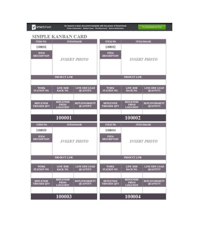 25 Printable Kanban Card Templates (& How To Use Them) ᐅ Inside Kanban Card Template