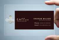 26+ Transparent Business Card Templates - Illustrator, Ms throughout Transparent Business Cards Template