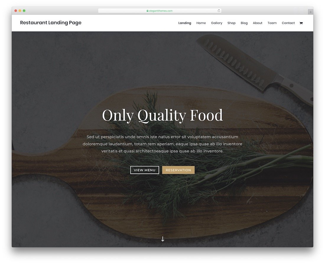 27 Best Html Restaurant Website Templates 2019 – Colorlib In Table Reservation Card Template