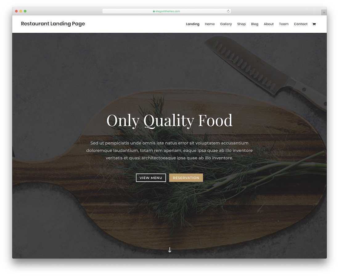 27 Best Html Restaurant Website Templates 2019 – Colorlib In Table Reservation Card Template