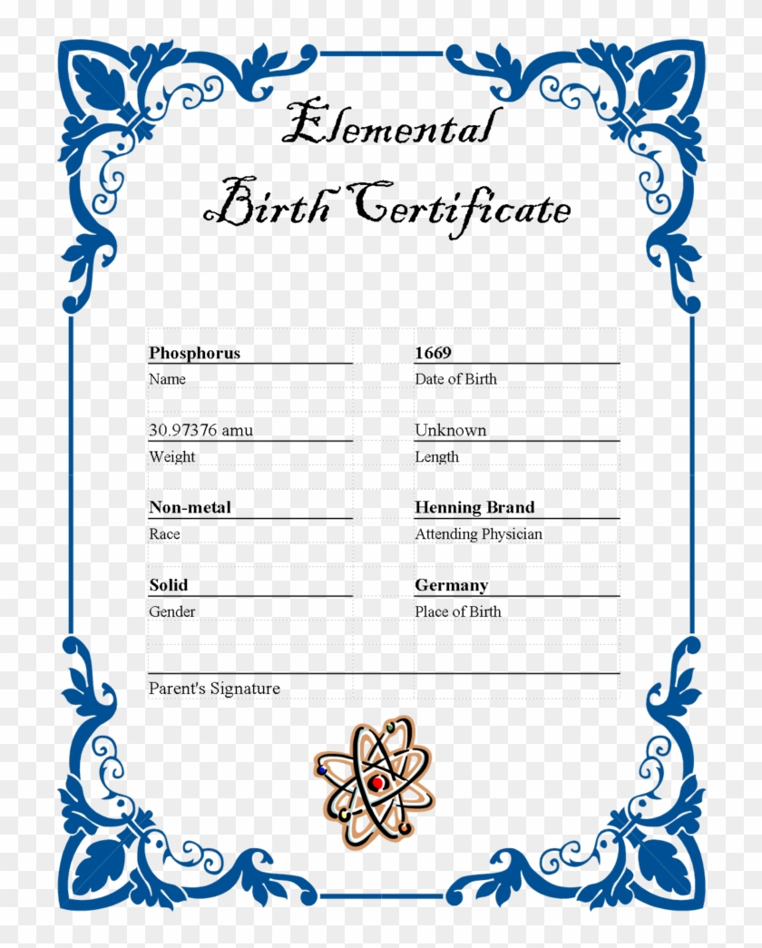 27 Images Of Ar Element Birth Certificate Template – Border Pertaining To Girl Birth Certificate Template