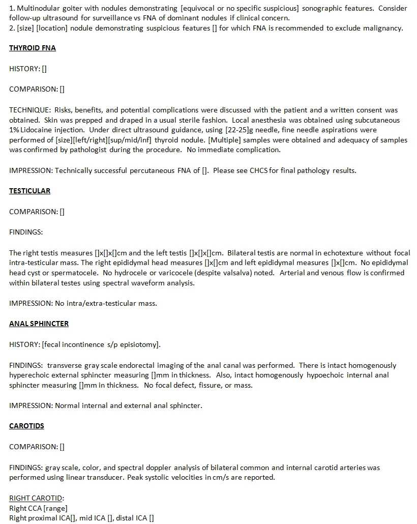 27 Images Of Thyroid Doppler Template | Jackmonster With Carotid Ultrasound Report Template