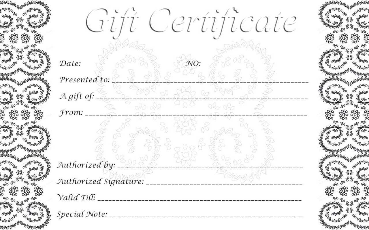 28 Cool Printable Gift Certificates | Kittybabylove Throughout Printable Gift Certificates Templates Free