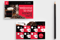 28 Free And Paid Punch Card Templates &amp; Examples regarding Reward Punch Card Template