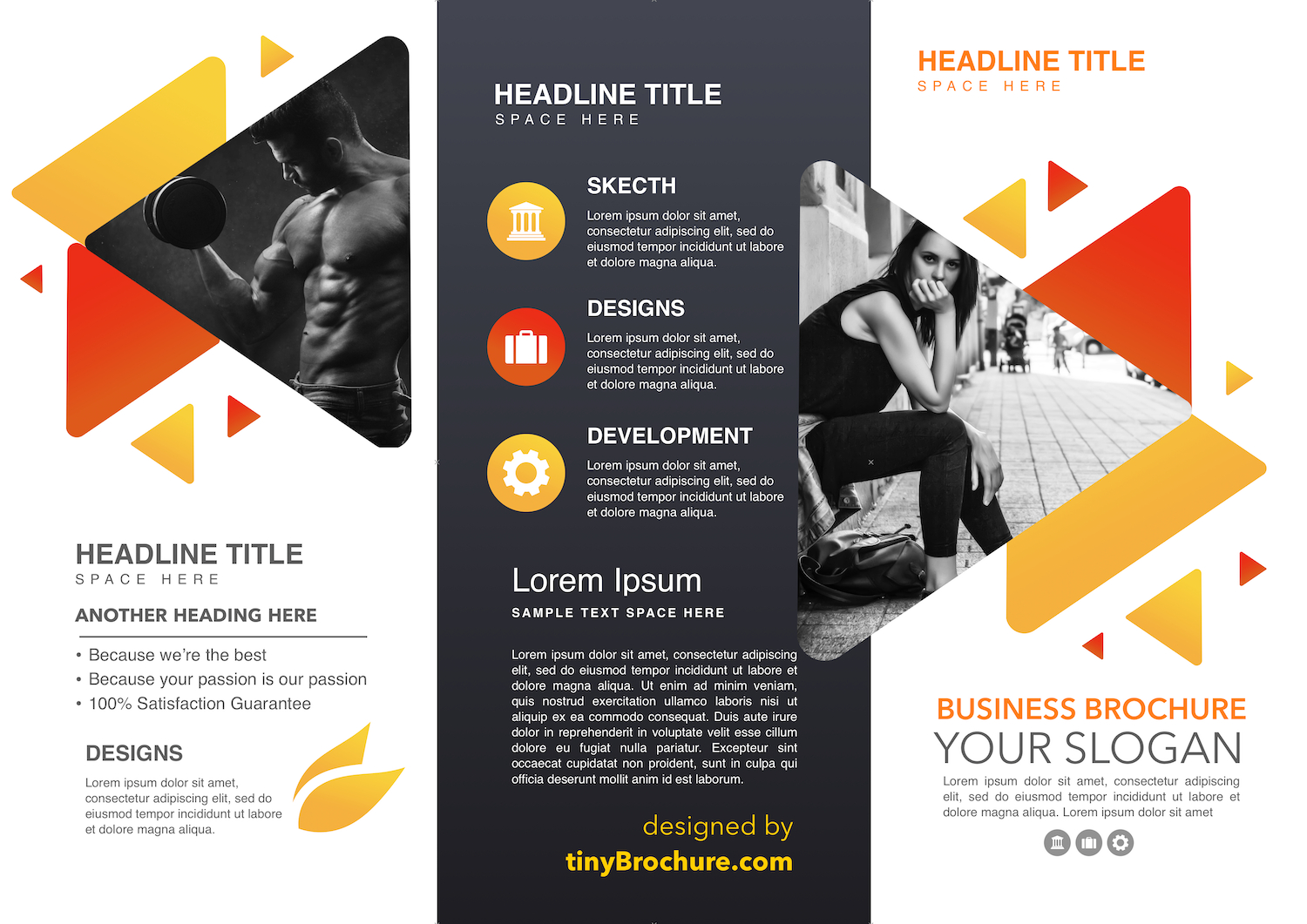 3 Panel Brochure Template Google Docs Free Inside Three Panel Brochure Template