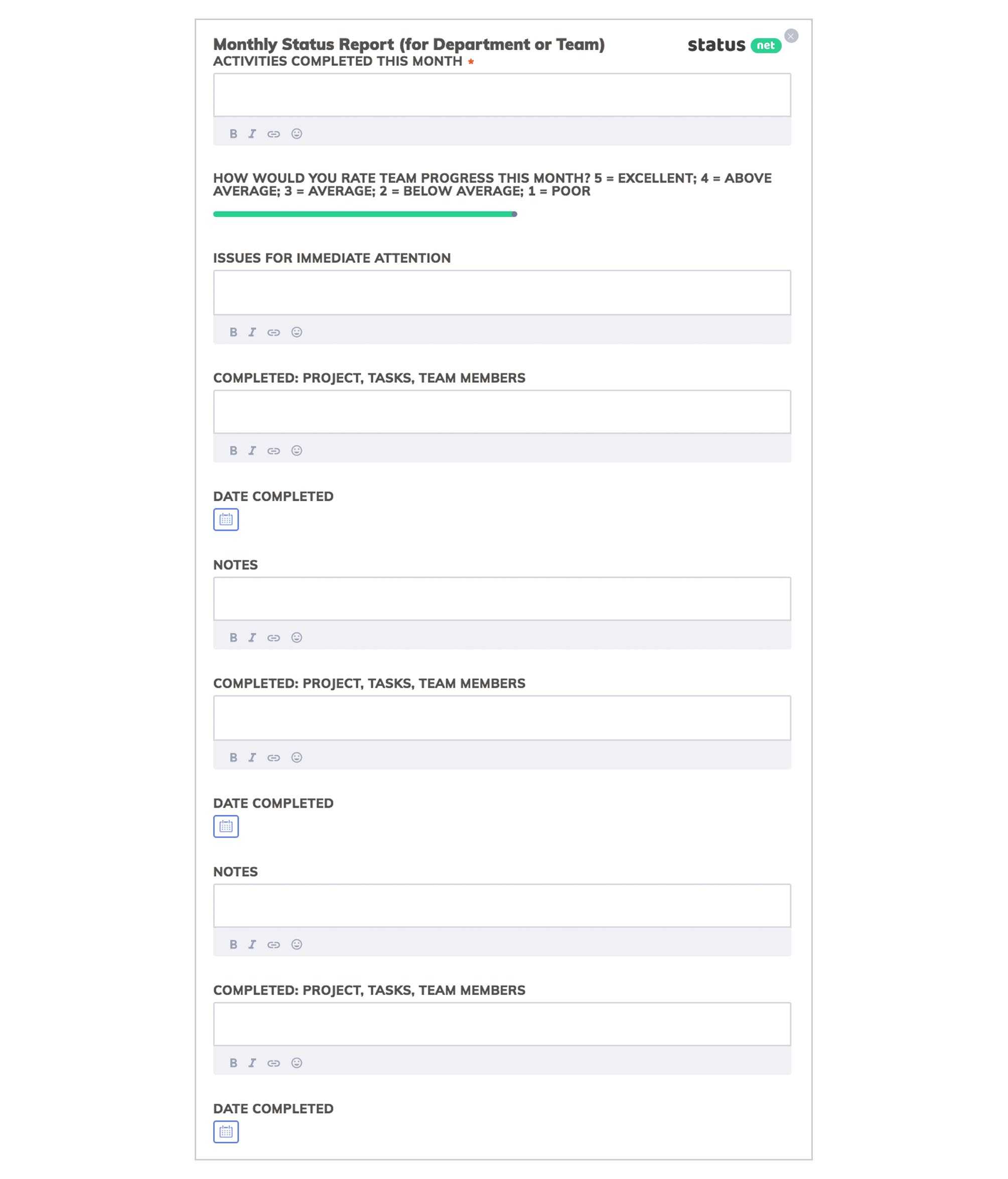 3 Smart Monthly Report Templates: How To Write And Free For Monthly Status Report Template