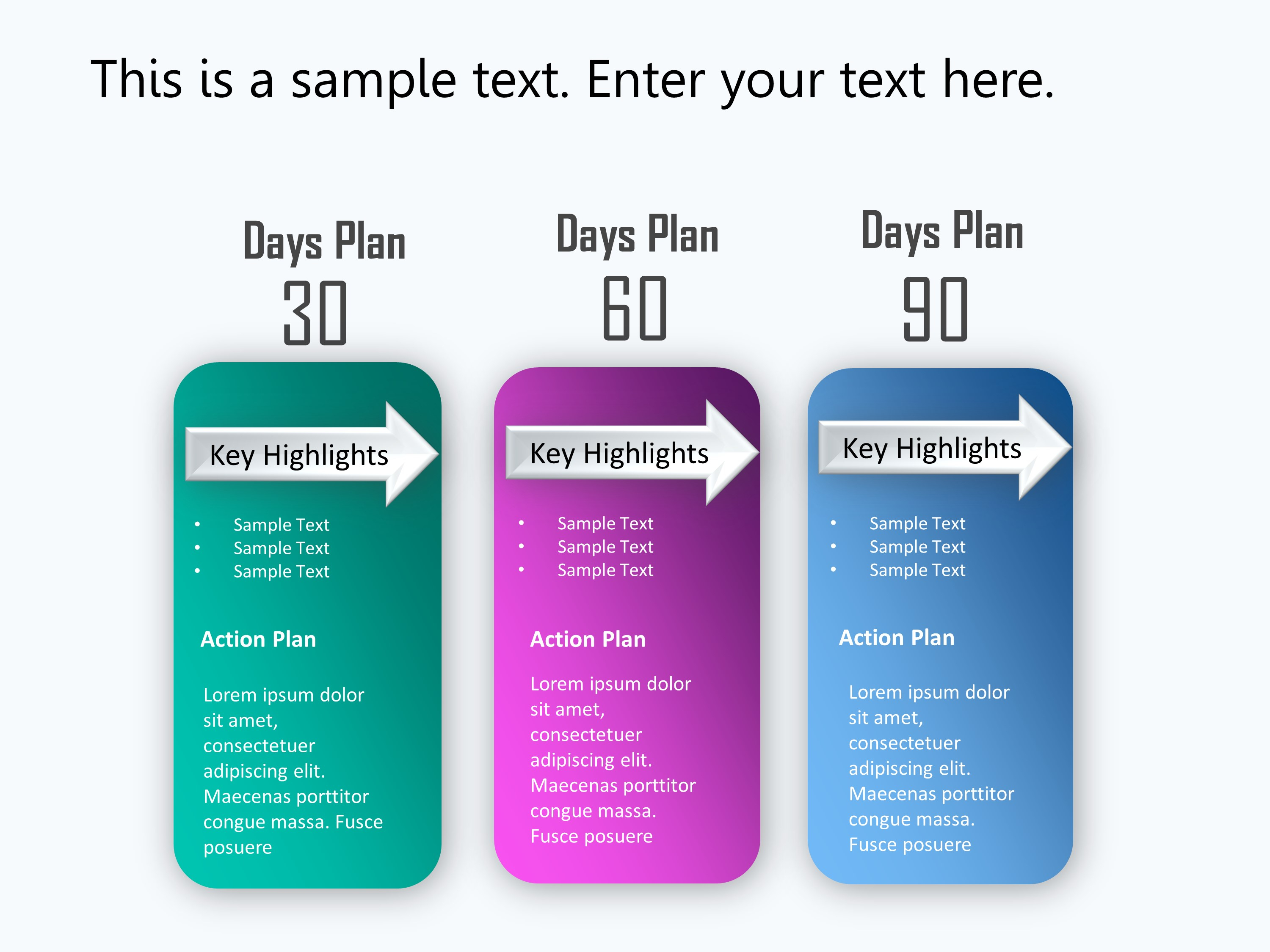 30 60 90 Day Plan Powerpoint Template 1 | 30 60 90 Day Plan Regarding 30 60 90 Day Plan Template Powerpoint