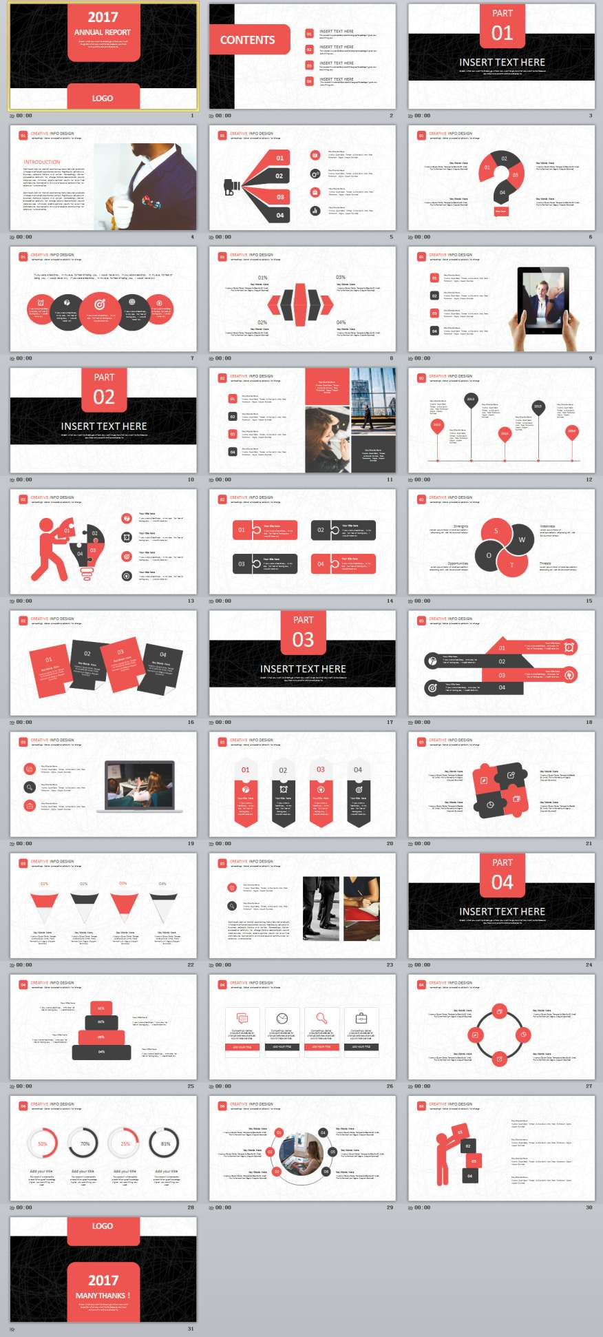 30+ Annual Report Powerpoint Template Within Annual Report Ppt Template