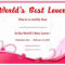 30 Best Boyfriend Ever Award | Pryncepality Regarding Love Certificate Templates