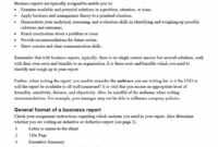 30+ Business Report Templates &amp; Format Examples ᐅ Template Lab with Company Report Format Template