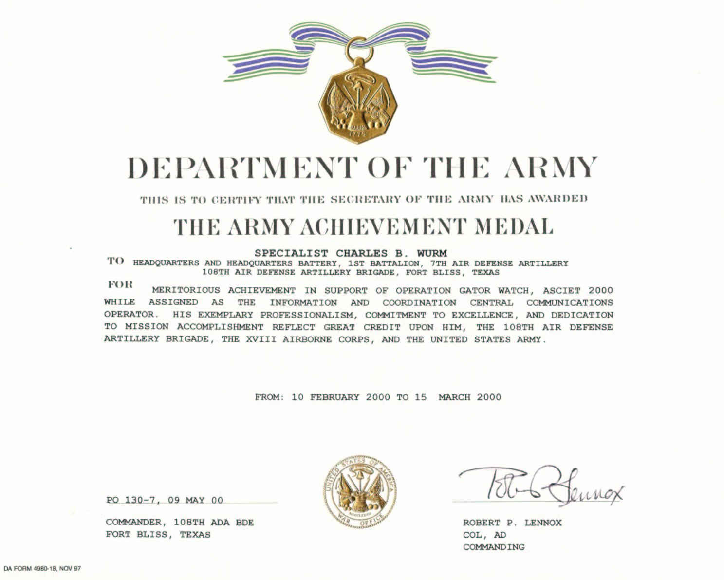 30 Certificate Of Achievement Army Form | Pryncepality With Regard To Army Certificate Of Achievement Template