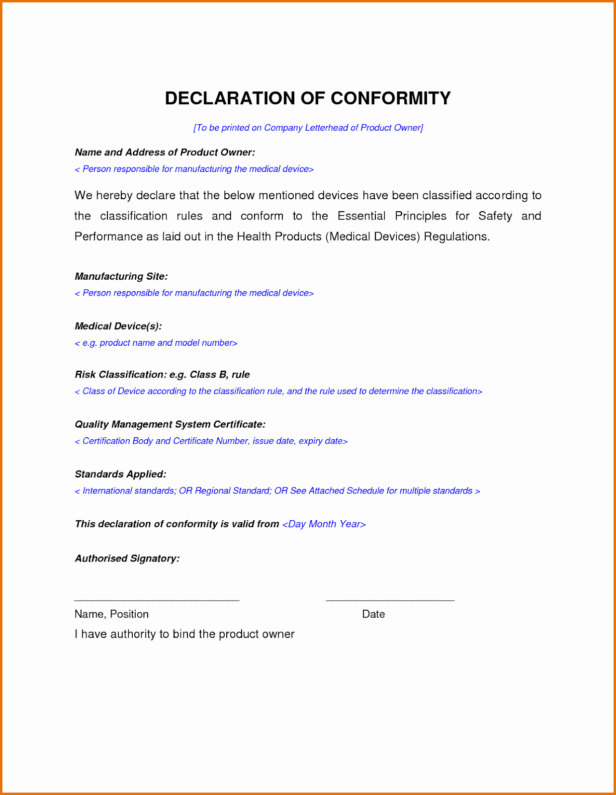 30 Certificate Of Conformance Template | Pryncepality Pertaining To Certificate Of Manufacture Template