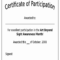 30 Certificate Of Participation Pdf | Pryncepality In Certificate Of Participation Template Pdf