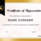 30 Free Certificate Of Appreciation Templates And Letters For Employee Recognition Certificates Templates Free