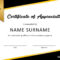 30 Free Certificate Of Appreciation Templates And Letters For Referral Certificate Template
