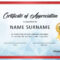 30 Free Certificate Of Appreciation Templates And Letters Intended For Pageant Certificate Template