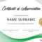 30 Free Certificate Of Appreciation Templates And Letters Intended For Thanks Certificate Template