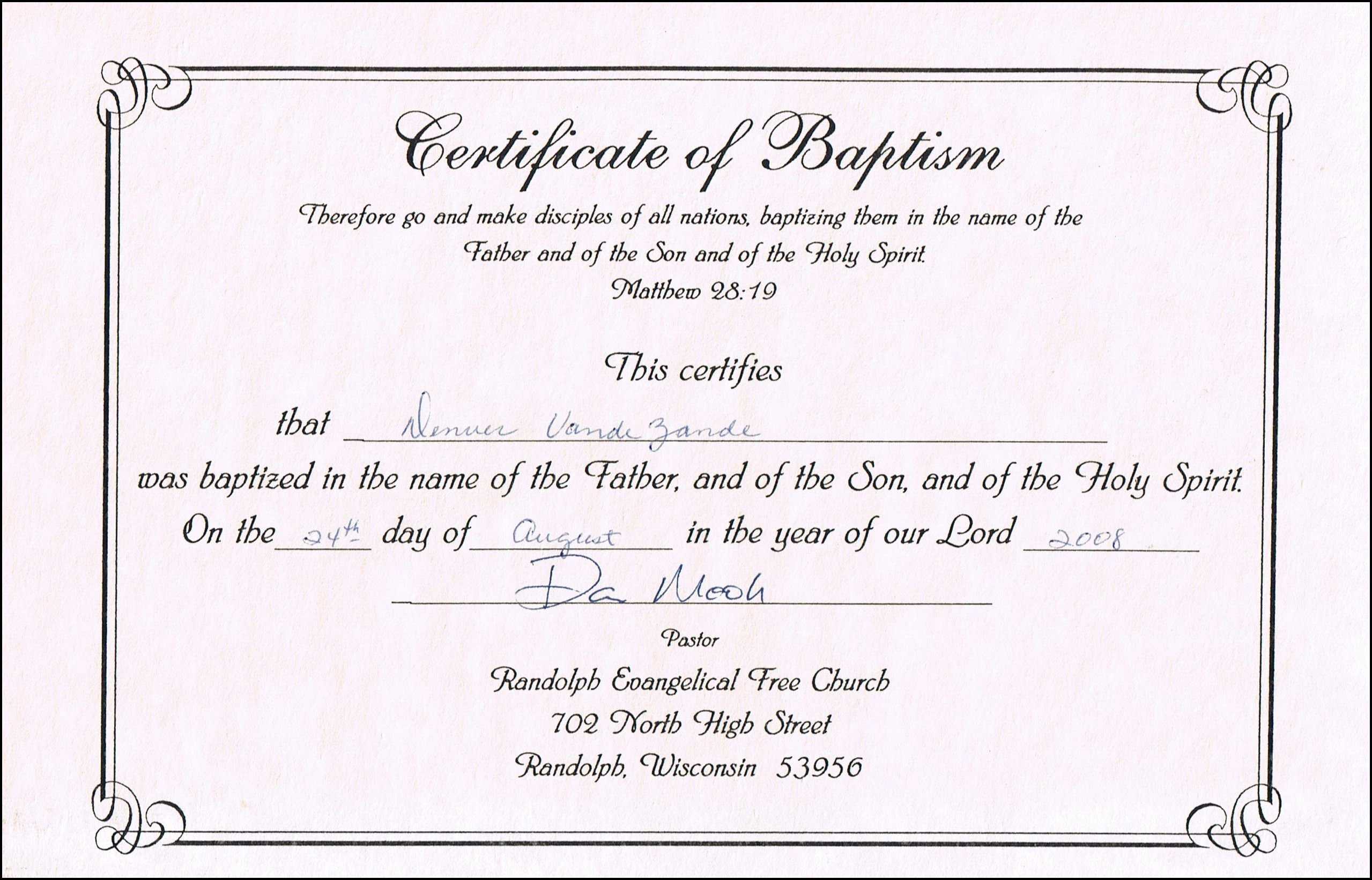 30 Free Editable Baby Dedication Certificates | Pryncepality Throughout Baby Christening Certificate Template