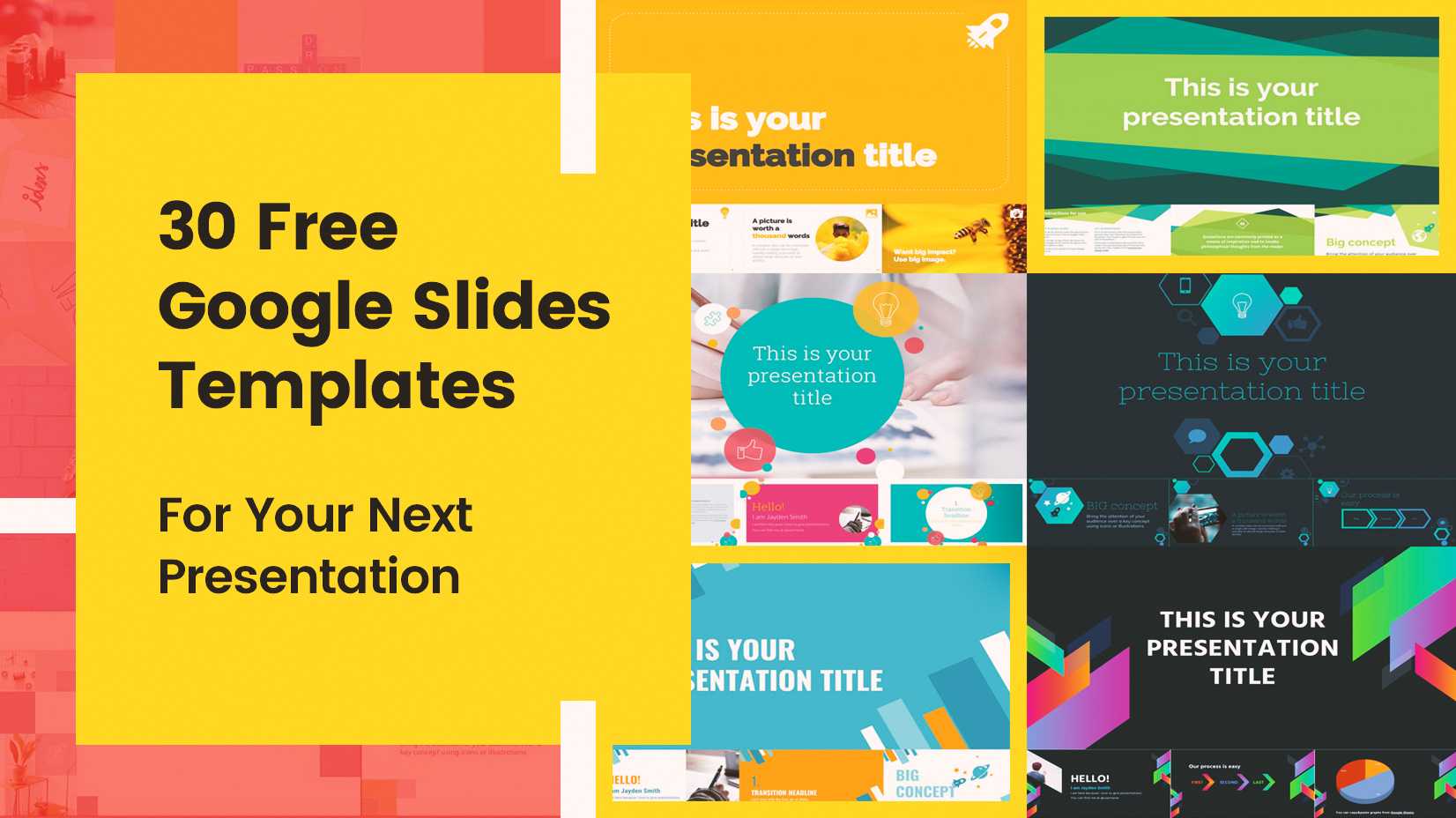 Google slides шаблоны