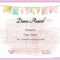 30 Free Printable Dance Certificates | Pryncepality With Regard To Dance Certificate Template